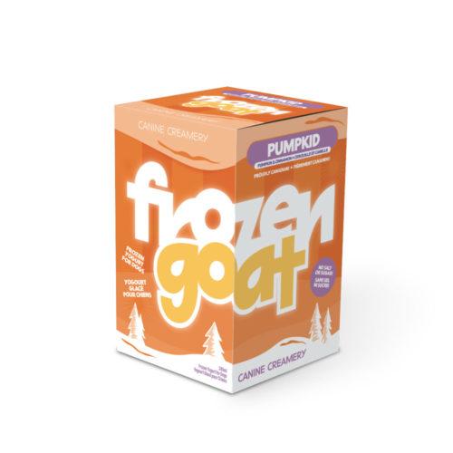 Yogourt glacé à la citrouille - Frozen Goat