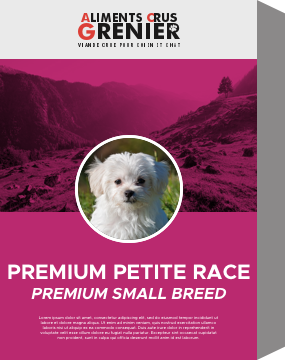 Recette Premium Petite Race - Aliments Crus Grenier